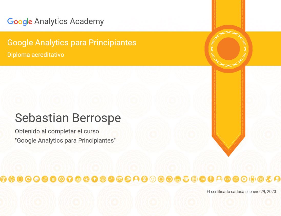 Certificación Google Analytics Básico